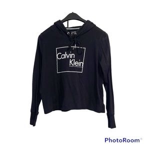 Calvin Klein performance dry cropped lightweight sweater